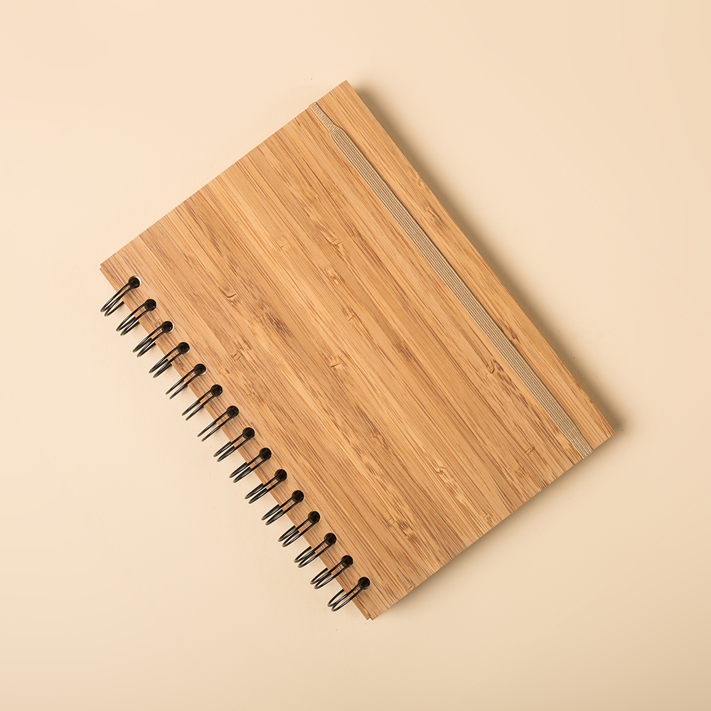 BAMBOO COVER A5 NOTEBOOK