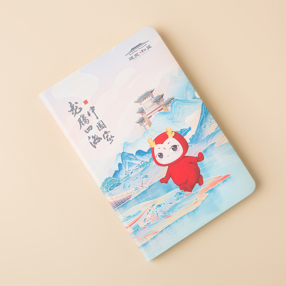 PRINTED PU COVER NOTEBOOK