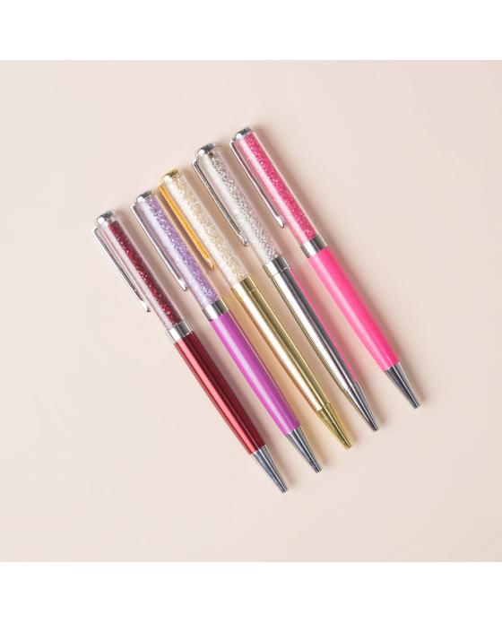 Personalized Crystal Metal Ballpoint Pens